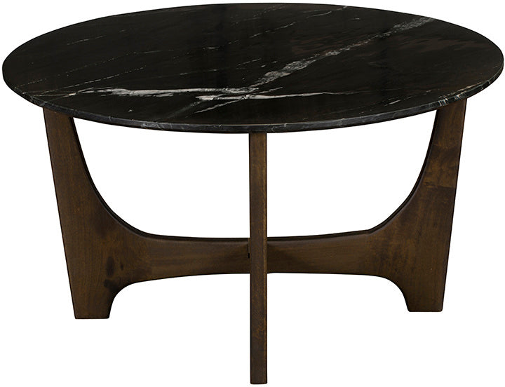 Dalston Coffee Table Mango Wood Marble Top