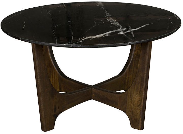 Dalston Coffee Table Mango Wood Marble Top