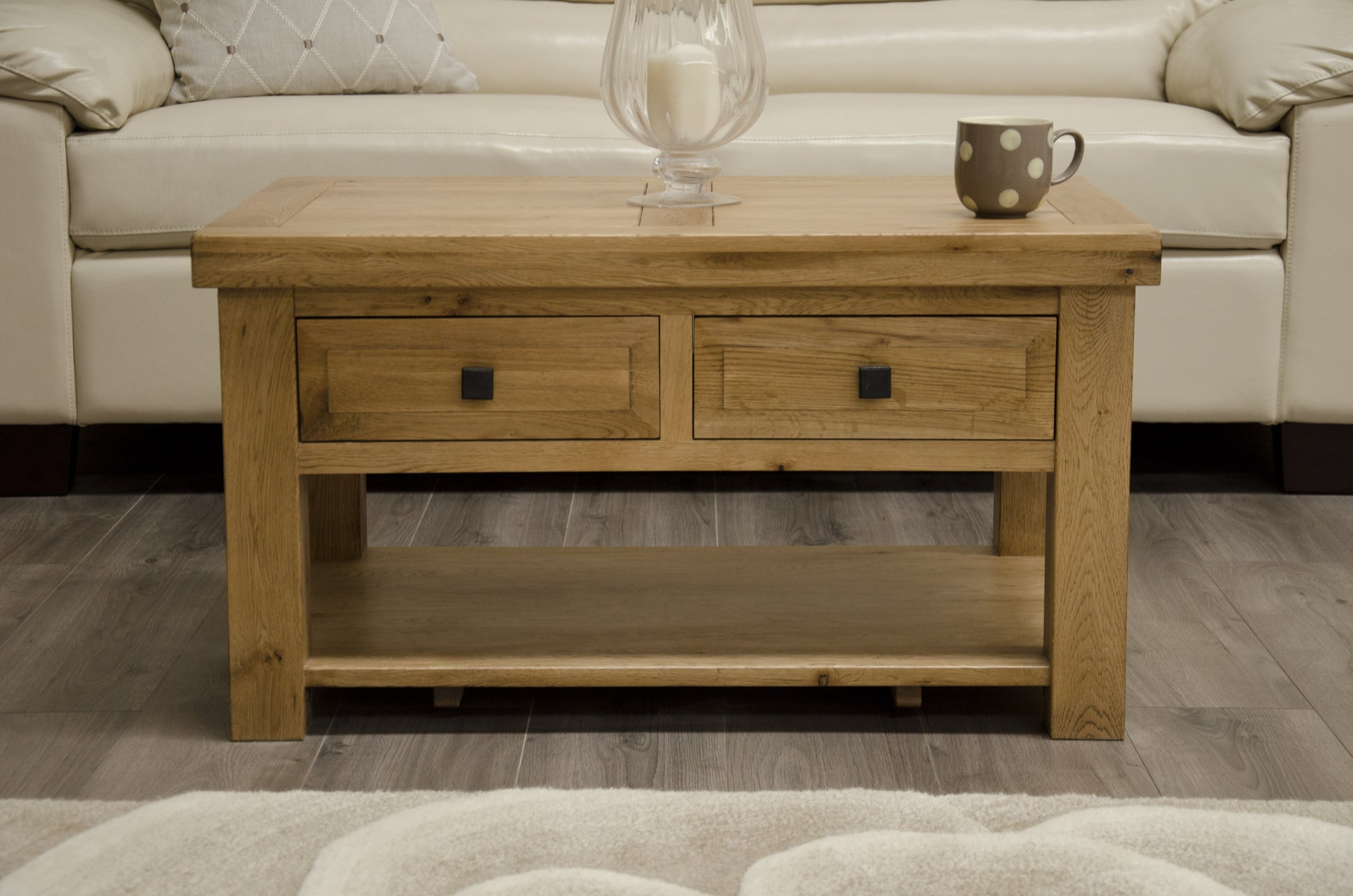Deluxe 3' x 2' Coffee Table  100% Solid Oak