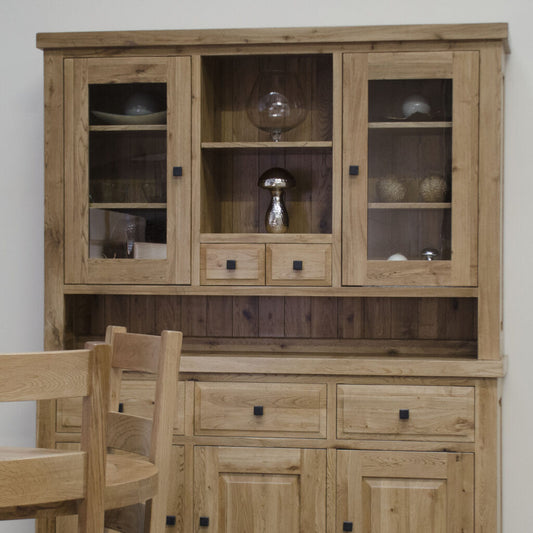 Deluxe Large Sideboard Top. Premium Solid Oak 100% Solid Oak