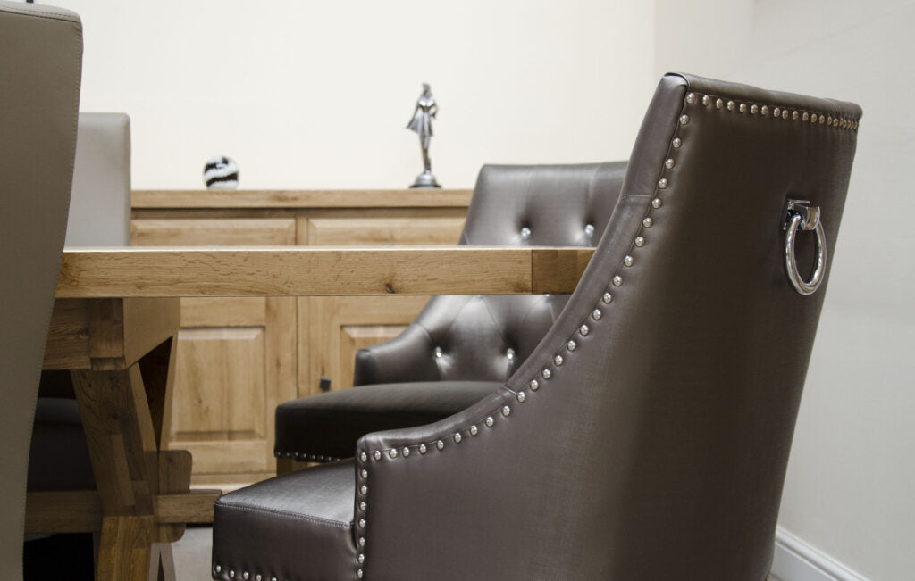 Deluxe Super X-Leg Extending Table. 100% Solid Oak