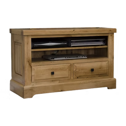 Deluxe TV Unit   100% Solid Oak