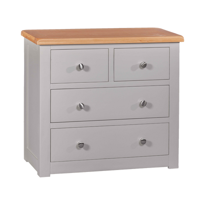 Diamond 4 Chest painted pine