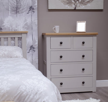 Diamond 5 Chest painted pine