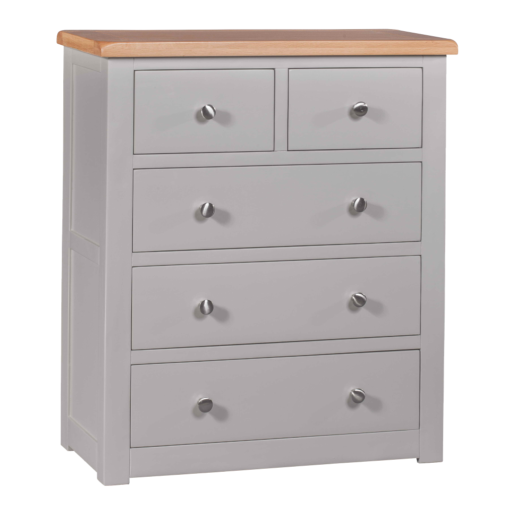 Diamond 5 Chest painted pine