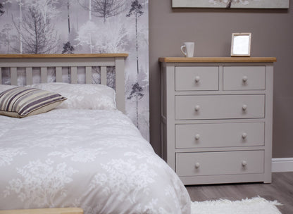 Diamond 5 Chest painted pine