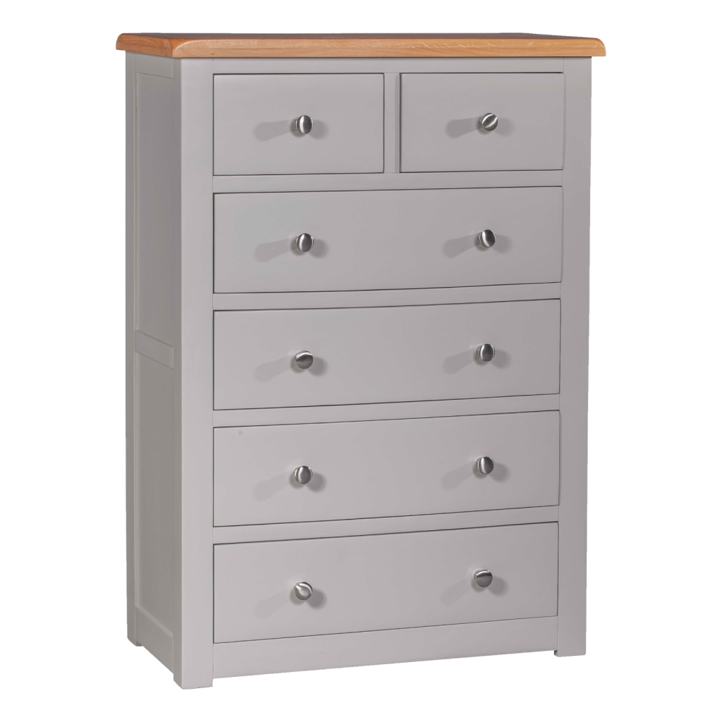Diamond 6 Chest painted pine