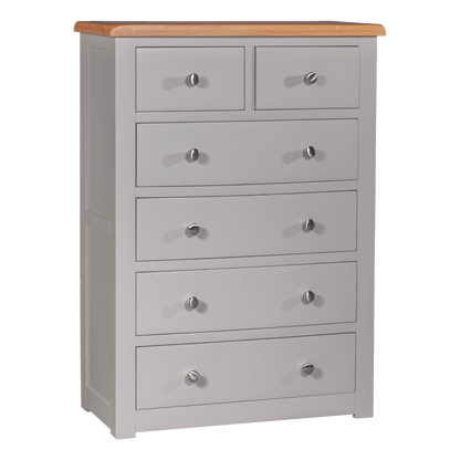 Diamond 6 Chest painted pine