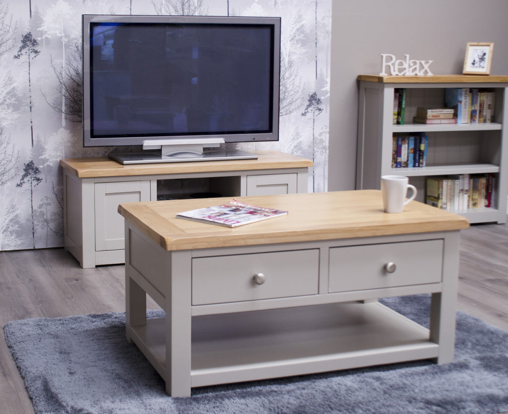 Diamond Coffee Table. Painted pine