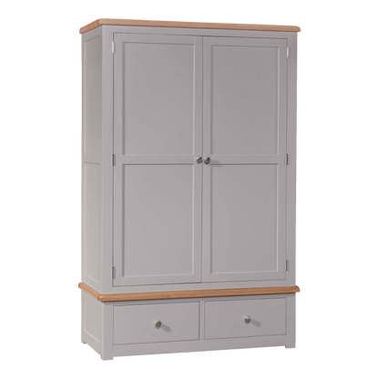Diamond Double Wardrobe. Painted pine