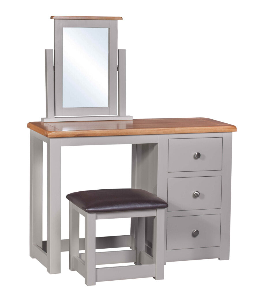 Diamond Dressing Table &amp; Stool Painted pine