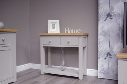 Diamond Hall Table. Painted pine