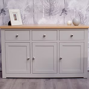 Diamond Large Sideboard.Painted pine