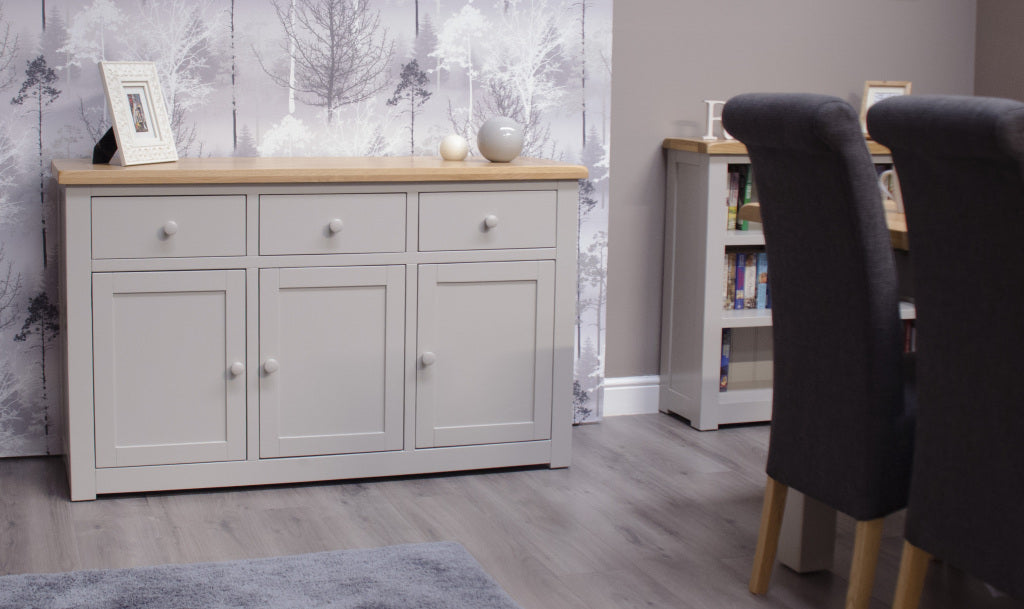 Diamond Large Sideboard.Painted pine
