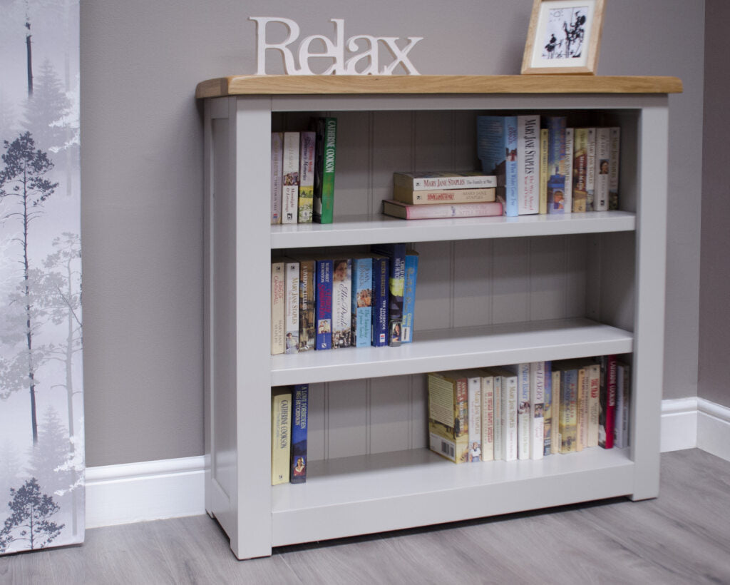 Diamond Small Bookcase .Painted pine