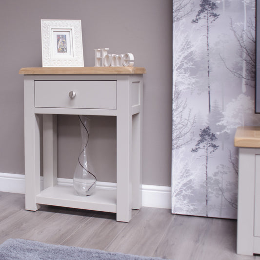 Diamond Small Hall Table. Painted pine