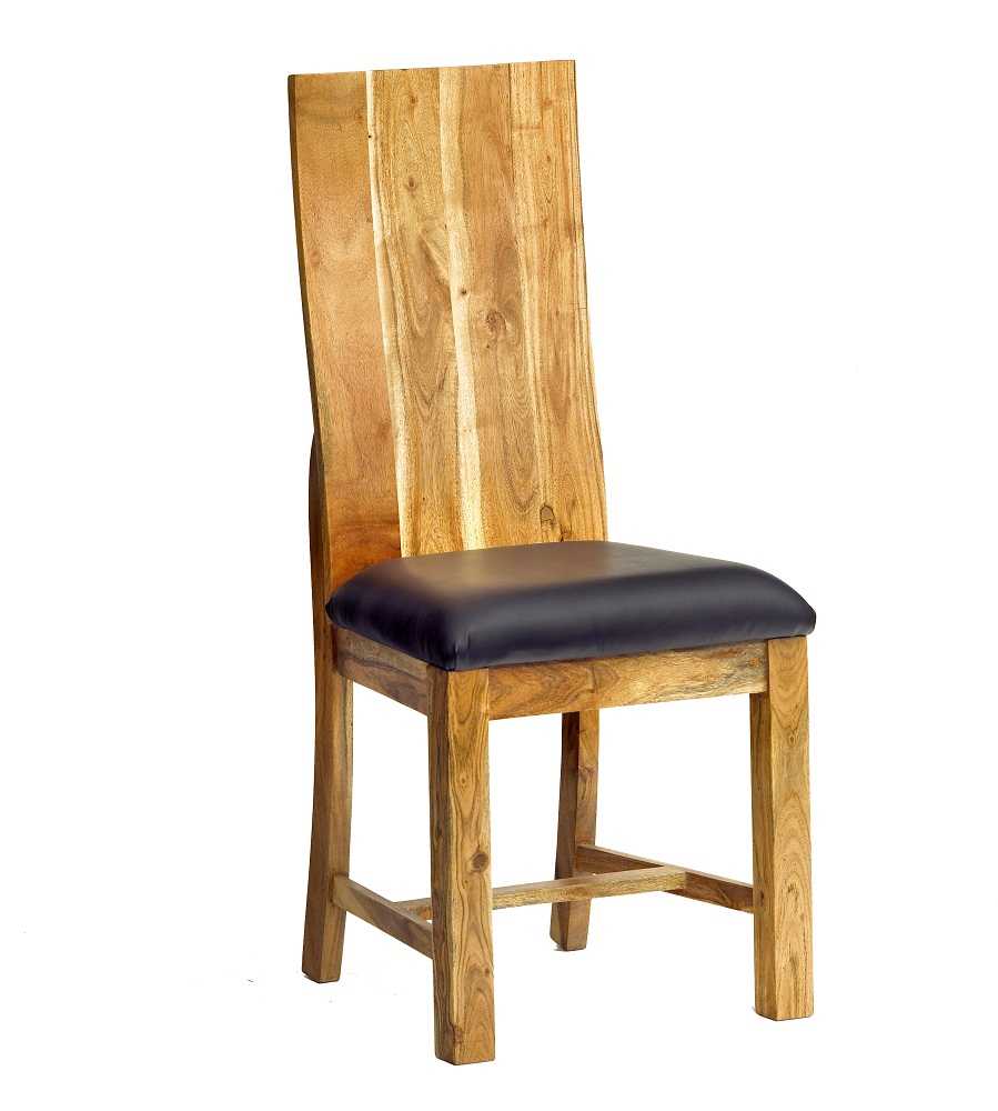 Dining Chair, Acacia Solid Wood