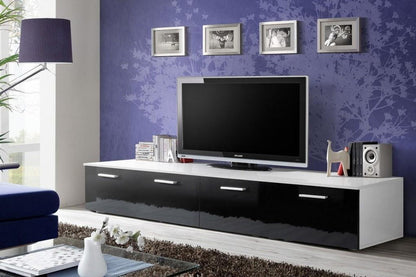 Duo TV Cabinet in Black and/or White Gloss