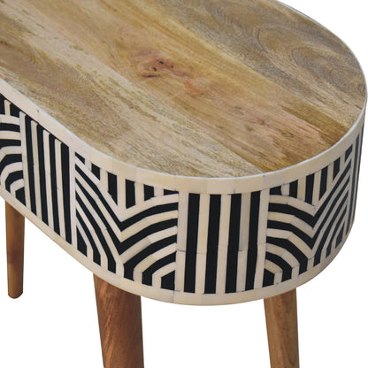 Edessa Bone Inlay Console Table 100% Solid Mango Wood