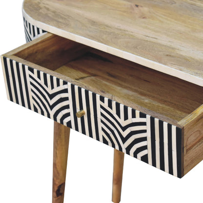 Edessa Bone Inlay Console Table 100% Solid Mango Wood