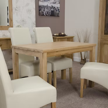 Elegance Dining Table 4' x 2'6". 100% Solid Oak