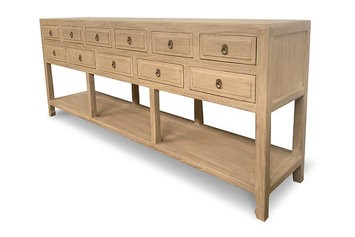 Ferringhi Console Large. Reclaimed Elm Wood