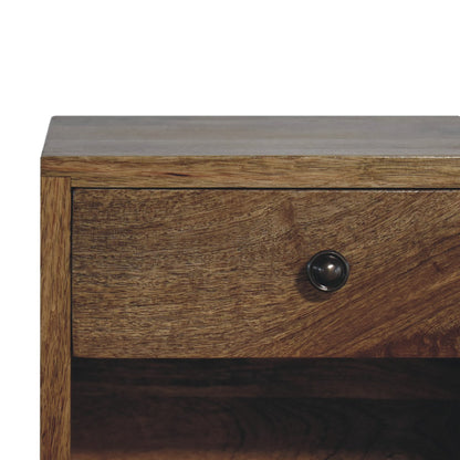 Floating Mini Classic Bedside. 100% Solid Mango Wood
