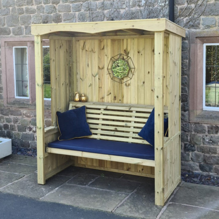 Four Seasons 3 Seater Arbour - Pressure Treated Timber