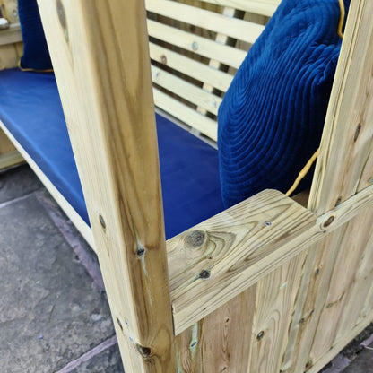 Four Seasons 3 Seater Arbour - Pressure Treated Timber