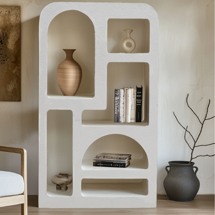 Geo Tall Bookcase/Sideboard