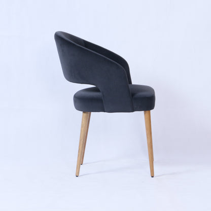Genoa Chair Solid Oak Legs. 3 Colours Available