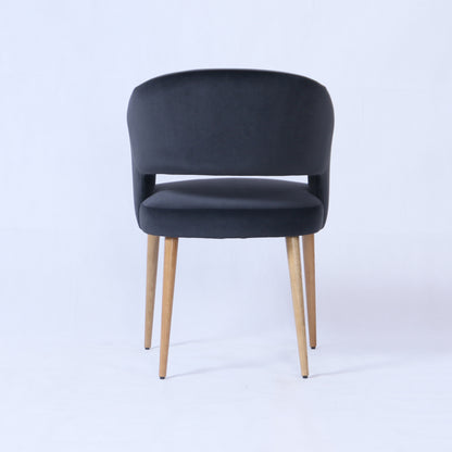 Genoa Chair Solid Oak Legs. 3 Colours Available