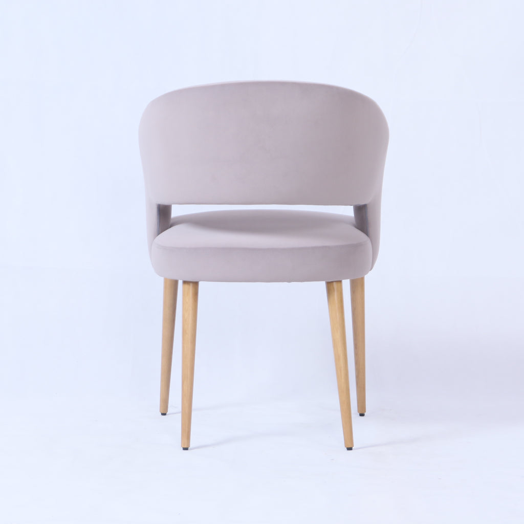 Genoa Chair Solid Oak Legs. 3 Colours Available