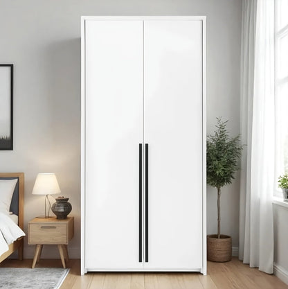 Genua 2 Door 105cm Wide Wardrobe 4 Colours