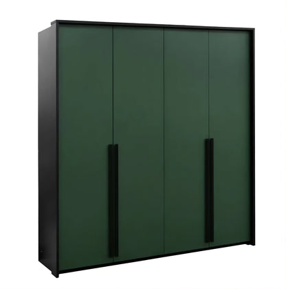 Genua 4 Door Wardrobe 4 Colours Available 210cm Wide