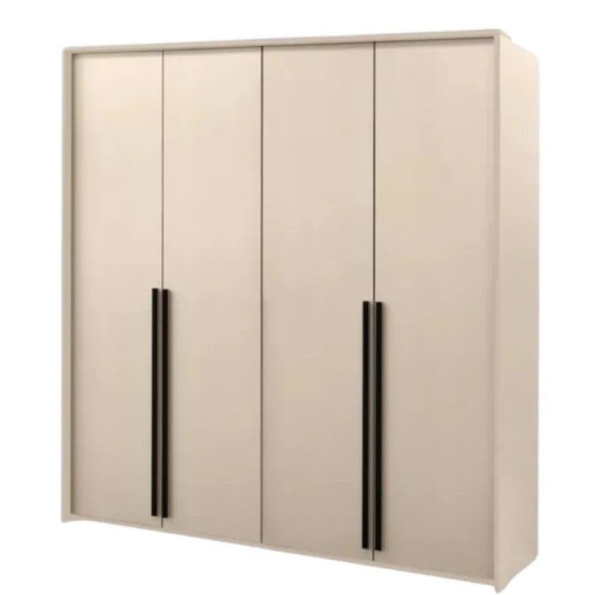 Genua 4 Door Wardrobe 4 Colours Available 210cm Wide