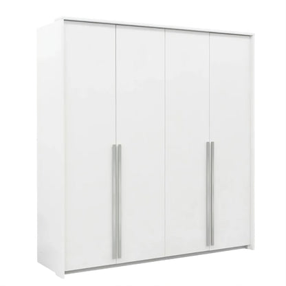 Genua 4 Door Wardrobe 4 Colours Available 210cm Wide