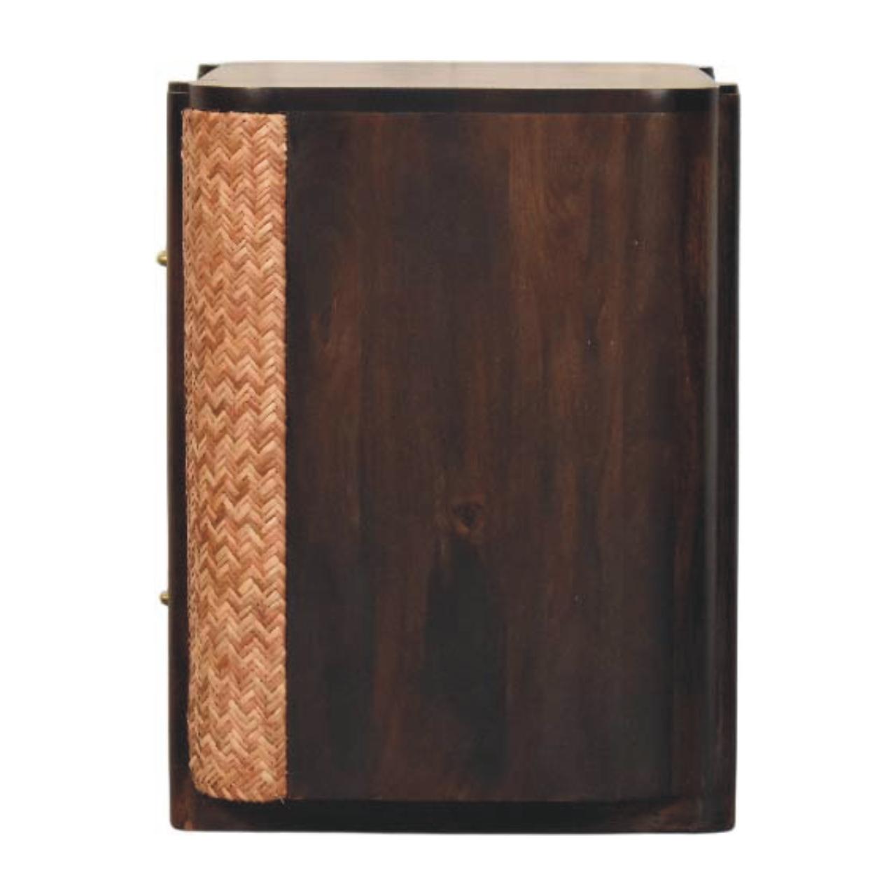 Havana Canefront Drawers. Solid Mango Wood