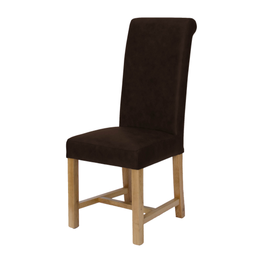 Henley Dining Chair Full Leather - 2 Colours Available
