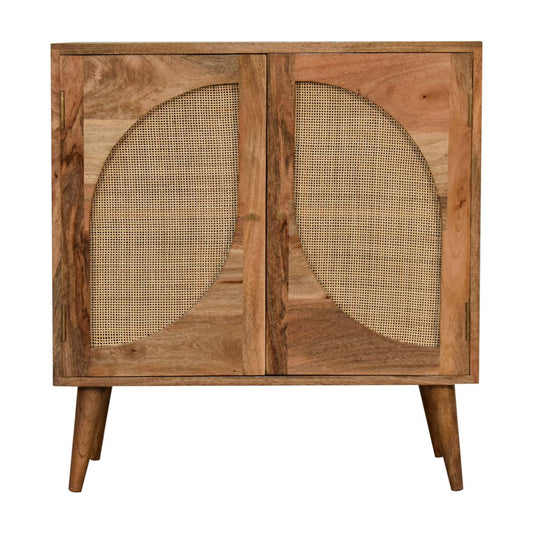 Close-knit Leaf Cabinet 100% Solid Mango Wood Legs