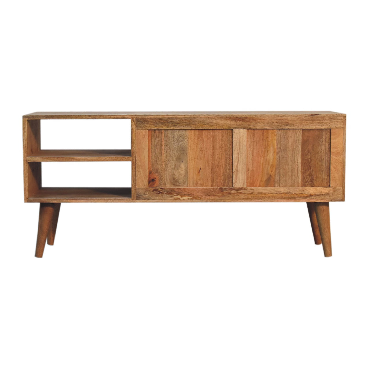 Cubana Media Unit 100% Solid Mango Wood