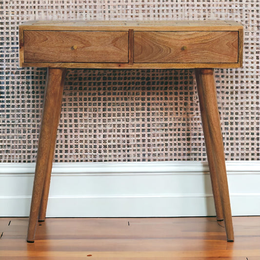 Larissa Aztec Console Table, 100% Solid Mango Wood