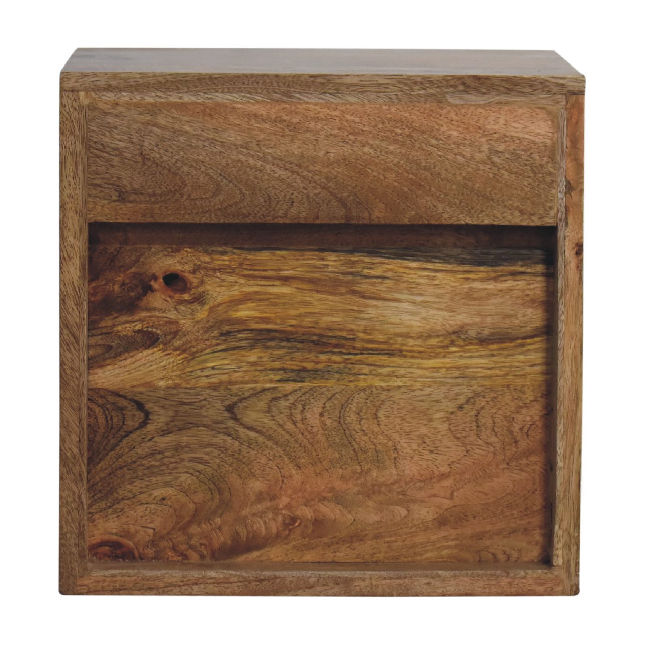 Floating Mini Classic Bedside. 100% Solid Mango Wood