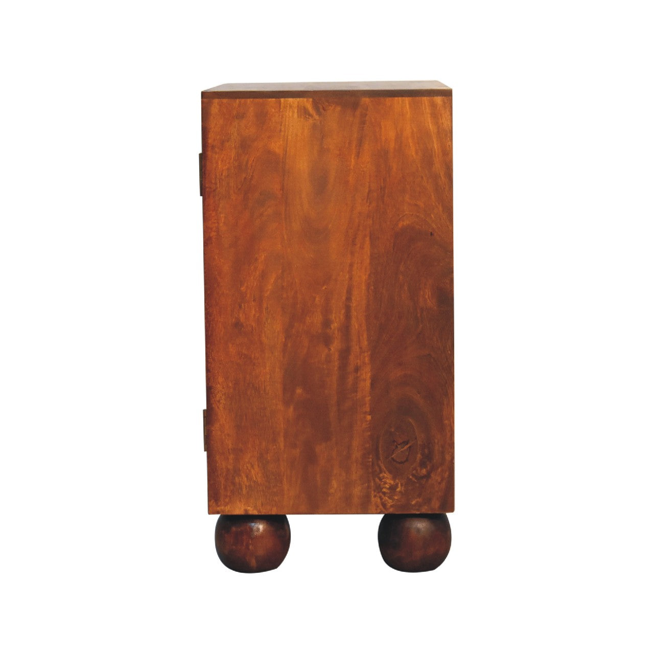 Chestnut Dice Cabinet 100% Solid Mango Wood