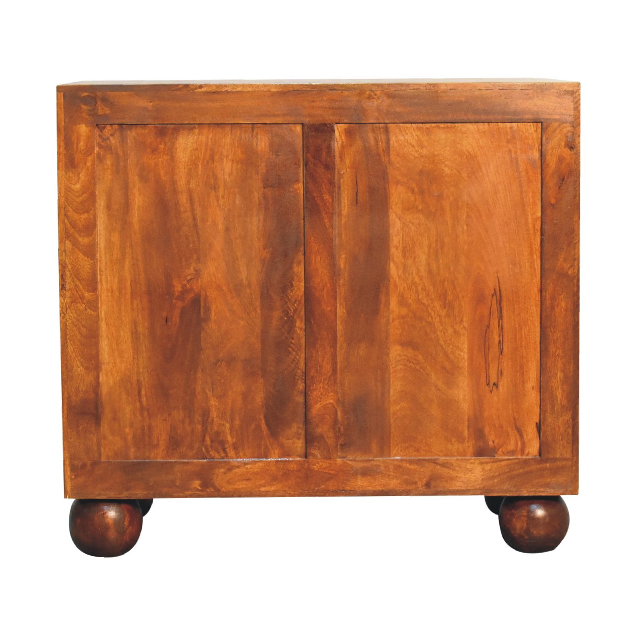 Chestnut Dice Cabinet 100% Solid Mango Wood