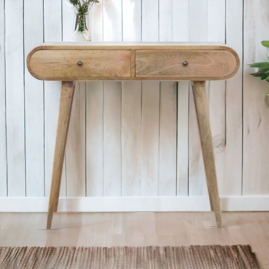 London Console Solid Mango Wood Table