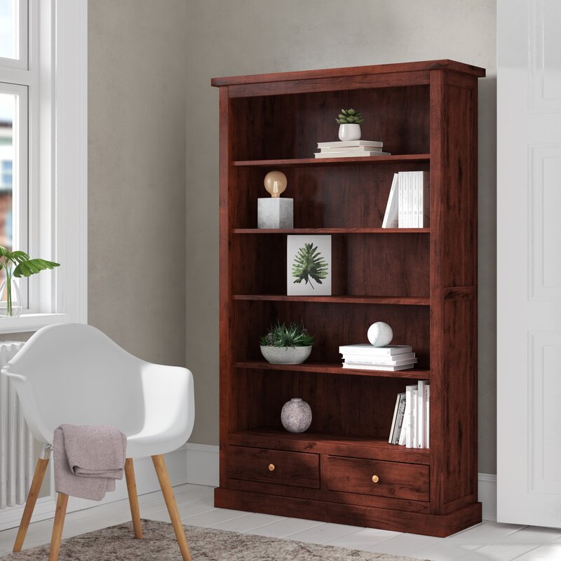 Jaipur Dark Mango Large Bookcase Solid Mango Wood