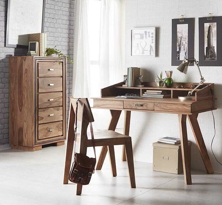 Jodhpur Sheesham Study Desk, Solid Sheesham Wood