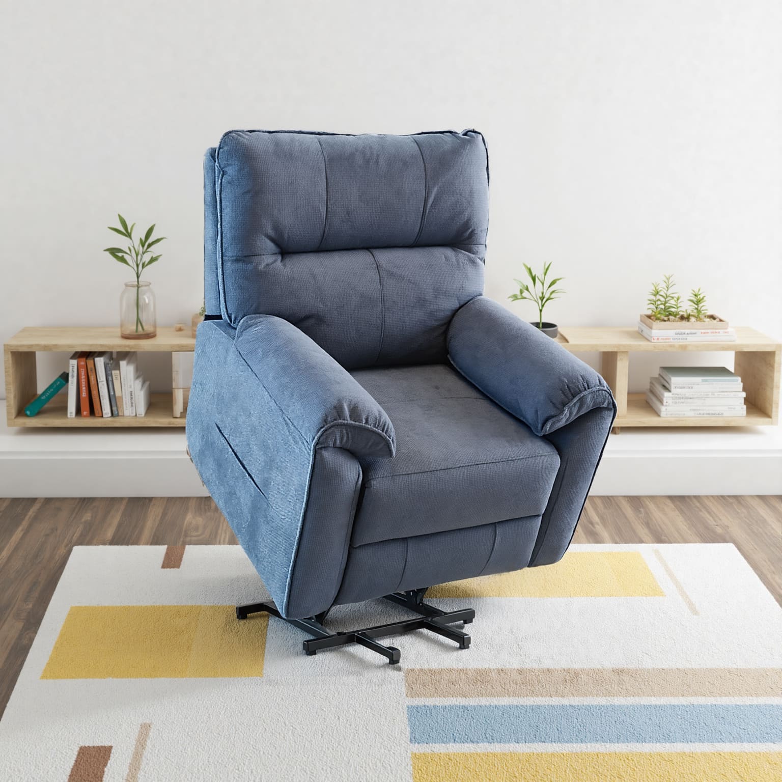 Knightsbridge Recliner - Single Motor Midnight Blue