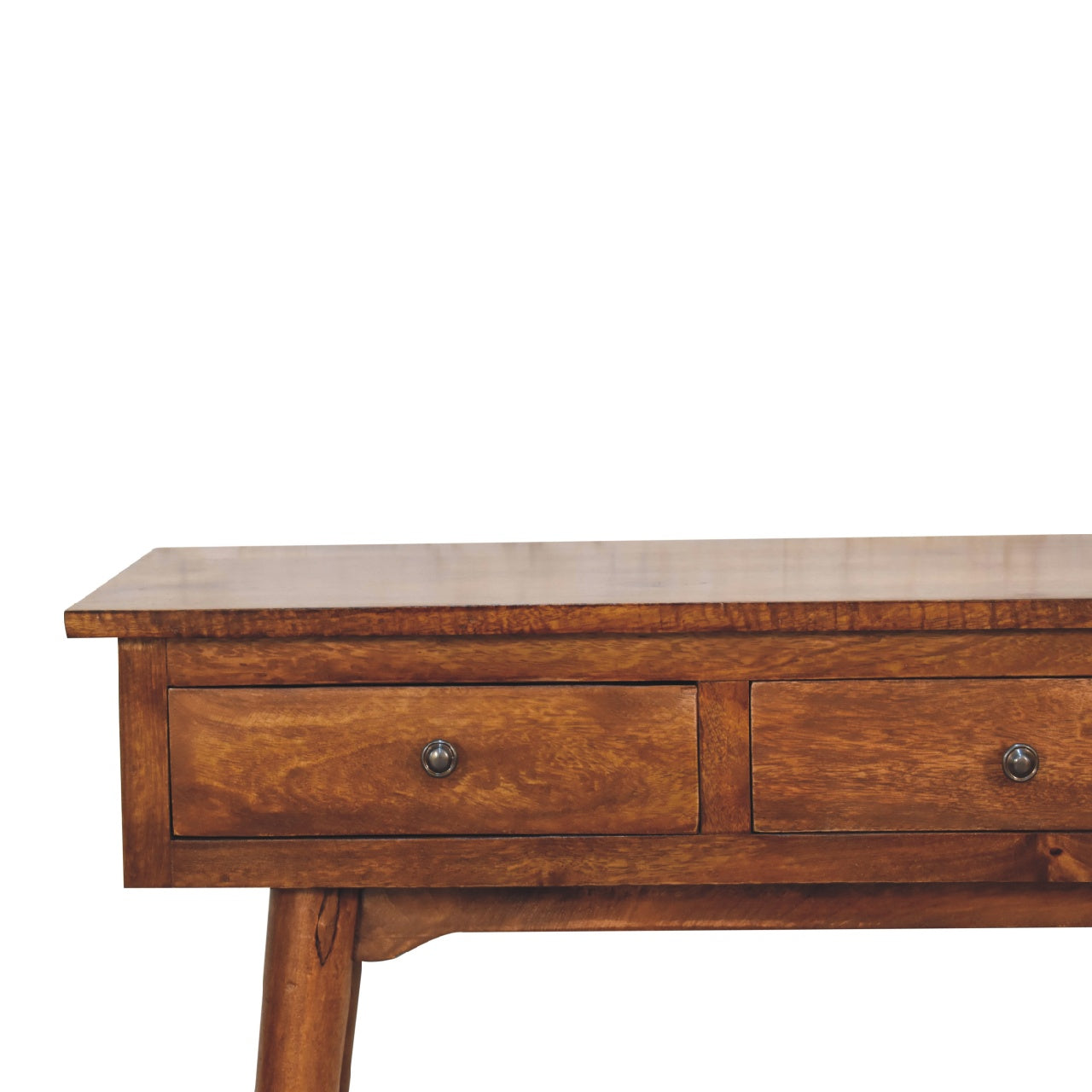 Large  Chestnut Console. 100% Solid Mango Wood